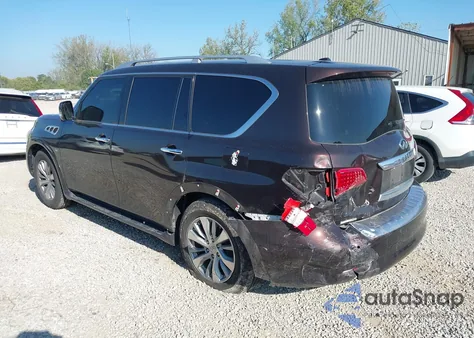 2017 Infiniti Qx80 из США, поврежденный, VIN JN8AZ2NEXH9154236